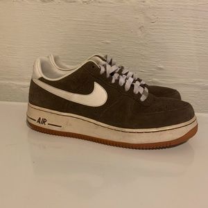 Nike Air Force 1 Low Brown/White/Gum 488298-203